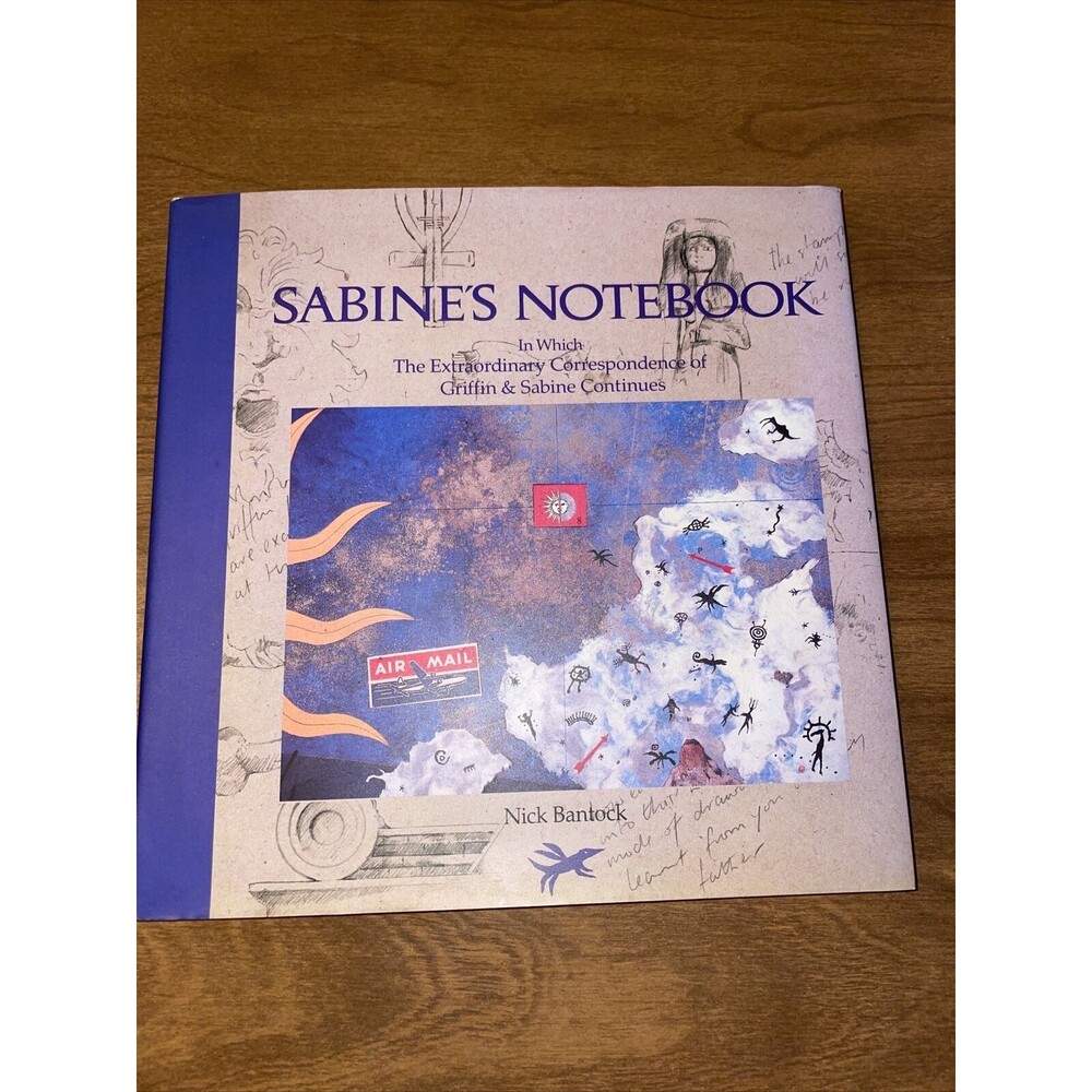 Sabine's Notebook 1992 Nick Bantock, HC DJ Griffin & Sabine Series #2